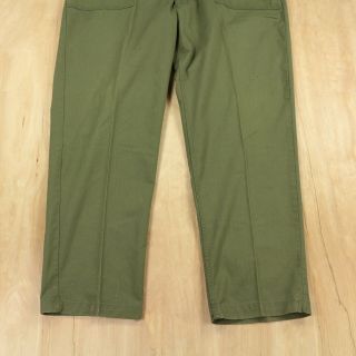 vtg OG - 107 military pants patch pocket 44 x 33 tag army b405 - 00 - 610 - 2716 3