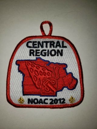 Boy Scout Oa 2012 Noac Central Region Patch
