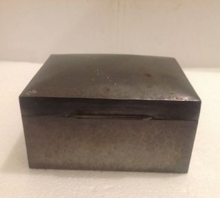 Liberty & Co Tudric Arts And Crafts Pewter Box Shape 01021