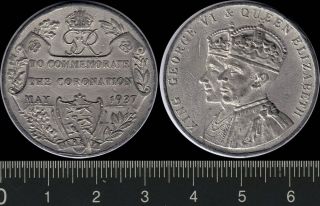 Great Britain: 1937 King George Vi & Queen Elizabeth Coronation Medal