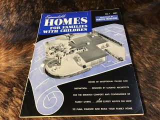 Mid - Century Modern/ 1948 “expandable Homes For Families.  ” Designs Mcm