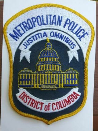 Metropolitan Police Department District Of Columbia,  Washington D.  C.  Us Capitol