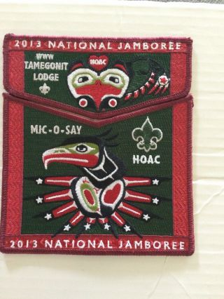 Tamegonit Lodge 147 2013 National Jamboree Two Piece Oa Flap