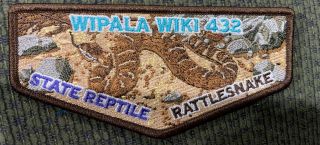 Oa Flap Lodge 432 Wipala Wiki Brown Border State Reptile Rattlesnake