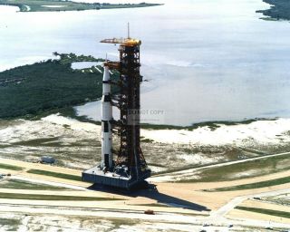 Apollo 11 Saturn V Rolls Out To Launch Pad 39a - 8x10 Nasa Photo (ep - 362)