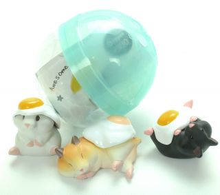 Kawaii Cute Hamster Egg Gashapon Surprise Figure 1 Random Toy