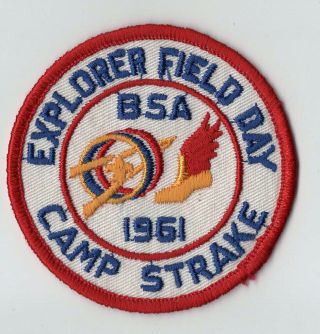 Bsa - Sam Houston Area Council 1961 Explorer Field Day Camp Strake