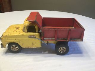 Vintage 1961 Tonka Toys Mound Minn Dump Truck