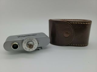 Vintage Voigtlander 93/184 Rangefinder Hots Shoe Camera Attachment With Case