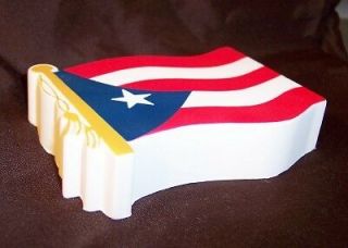 PUERTO RICO FLAG STRESS BALL Rican car caribbean SQUEEZY novelty cool 2