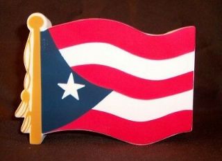 PUERTO RICO FLAG STRESS BALL Rican car caribbean SQUEEZY novelty cool 3