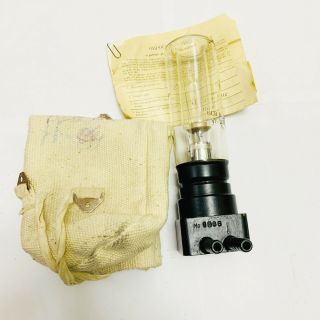 Vintage Roentgen X - Ray Tube Bsv - 11 Mo Material Structure Analysis Diffractomer