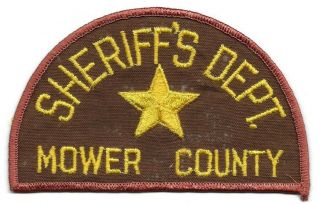 Mower County Minnesota Mn Police Sheriff Deputy Patch