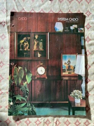 Brochure Of System Cado Wall Cabinet By Poul Cadovius