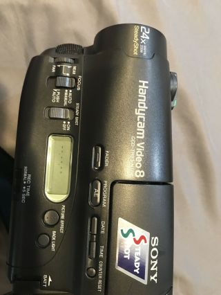 Vintage Sony Video Camera Recorder CCD - TR93 NTSC 2