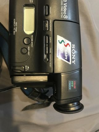 Vintage Sony Video Camera Recorder CCD - TR93 NTSC 3