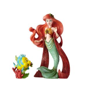 Enesco Disney Showcase The Little Mermaid Holiday Ariel And Flounder
