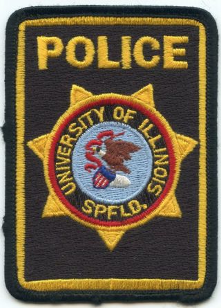 University Of Illinois Il Springfield Campus Police Patch