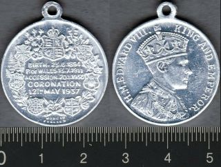 Great Britain: 1937 Coronation King Edward Viii Medal