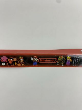 Vintage Nintendo Mario Promotional Store Sign Display Shelf Talker 3