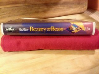 Vintage Walt Disney Beauty and the Beast (VHS) BLACK DIAMOND CLASSIC 1st Edition 2