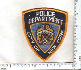 1 Vintage City Of York Police Department Patch.