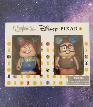 Up Carl And Ellie Vinylmation 3” Disney Pixar Set Toy Story Finding Nemo