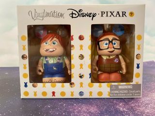 UP CARL AND ELLIE Vinylmation 3” Disney Pixar Set Toy Story Finding Nemo 2