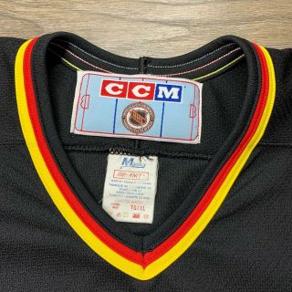 Vancouver Canucks CCM Vintage NHL Ice Hockey Jersey Shirt Trikot size XL 3