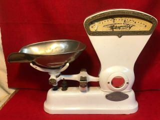 Antique ' IBM ' Candy Country Store 5 Lb The Computing Scale Dayton Scales No.  147 4