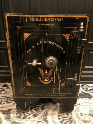 Antique Vintage Safe - Philadelphia Pa - Historical (hall 