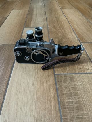 Vintage Paillard Bolex 8mm Movie Camera With 2 Lenses
