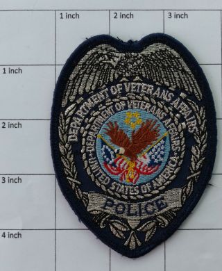 Us Department Of Veterans Affairs Police Patch
