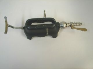 Antique Cast Iron Gas Curling Iron Heater