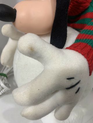 Goofy Rolling Snowball Christmas Holiday Animated Disney Mickey Unlimited Santa 2