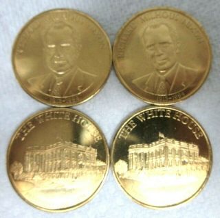 4x Richard Milhous Nixon Republican Presidential Task Force Commemorative Coins