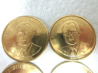 4x Richard Milhous Nixon Republican Presidential Task Force Commemorative Coins 2