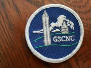 Girl Scout Council Patch - Gscnc (district Of Columbia) -