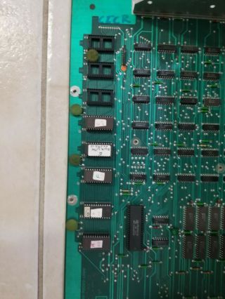 1978 Bally Midway Space Invaders Deluxe Arcade Game Mother Board PCB 2