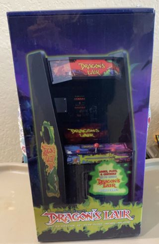 Dragons Lair Replicade Wave Toys 1/6 Scale Arcade Machine Cabinet