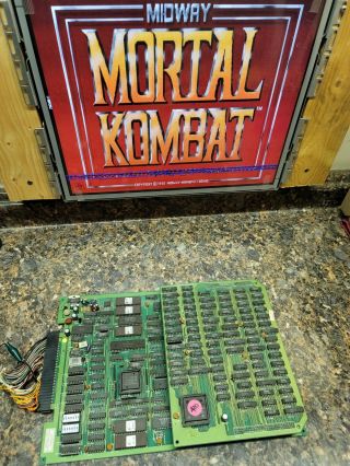 Mortal Kombat I Bl Video Arcade Game Pcb,  Atlanta 409