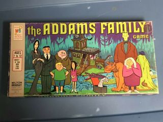 Vintage The Addams Family Board Game 1974 Milton Bradley Never Played