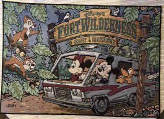 Rare Disney’s Fort Wilderness Resort And Campground Rv Floormat