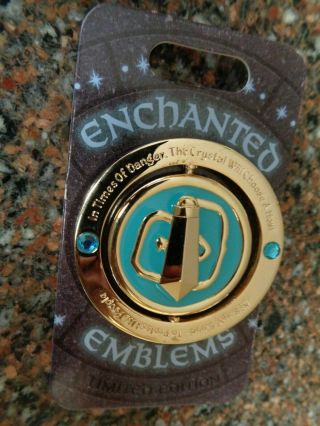 Disney Atlantis Princess Kida Spinner Pin Limited Edition Enchanted Emblems