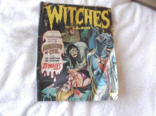 Witches Tales Comic Book - Jul:y 1972 - Vol 4 No 4 - Eerie Publ