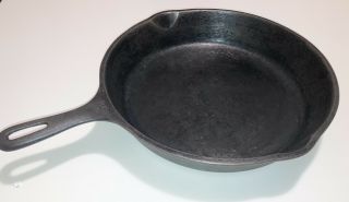 Vtg Wagner Ware No.  10 Cast Iron Skillet 11 3/4 " Inch Made In U S A