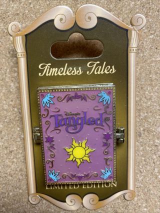 Disney Wdw 2016 Timeless Tales Rapunzel Mother Gothel Tangled Le 3000 Hinged Pin