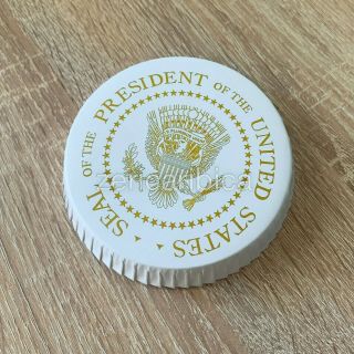 Us Presidential Seal Of The President White House Glass Paper Cup Cover