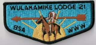 Bsa Oa,  Wulakamike Lodge 21 S - 4 Thick Letters,  Crossroads Of America Indiana In