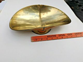 Antique Brass Scoop For A Scale